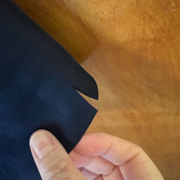 Lauren Ralph Lauren Navy Blue Silk Pants Lined Women’s 4P Petite 4 - Picture 10 of 10